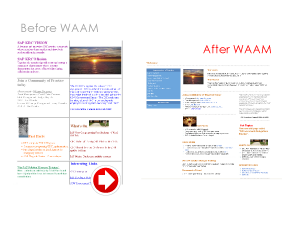 WAAM-before-after-creative-web-design-website-solution-transformation-DeptCommNSW