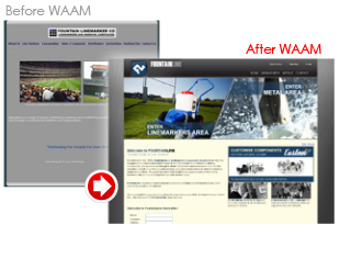 WAAM-before-after-creative-web-design-website-solution-transformation-fountainline